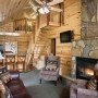 French Creek cabin Living Room